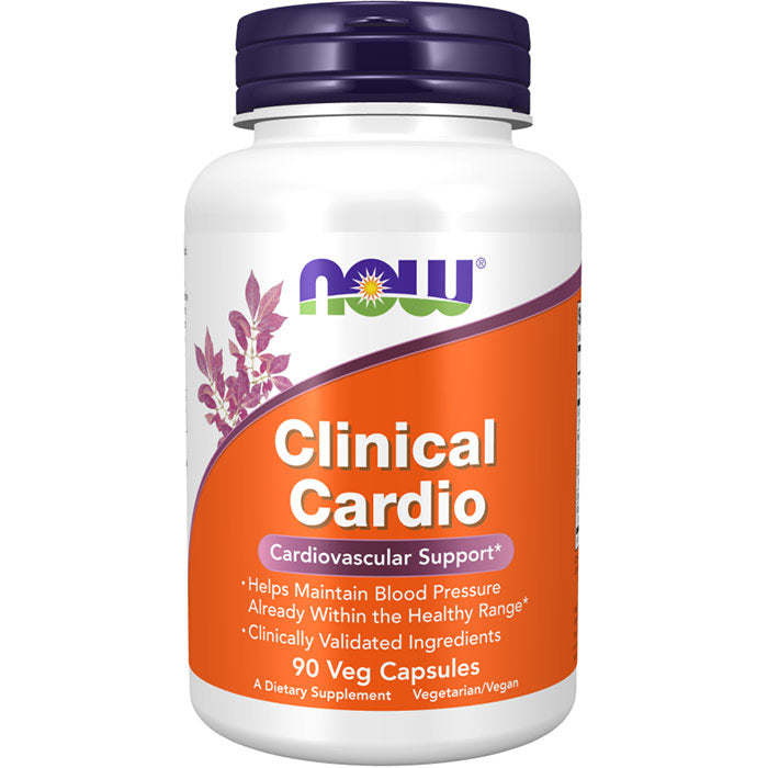 Clinical Cardio, Cardiovascular Support, 90 Veg Capsules, NOW Foods