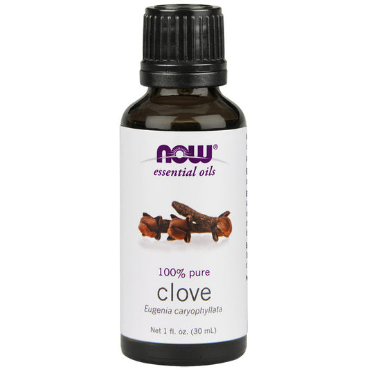 Clove Oil, Pure Essential Oil 1 oz, NOW Foods