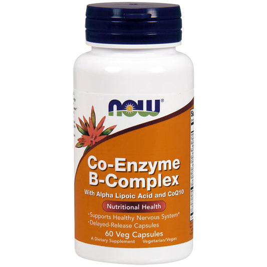 Co-Enzyme B-Complex, 60 Veg Capsules, NOW Foods