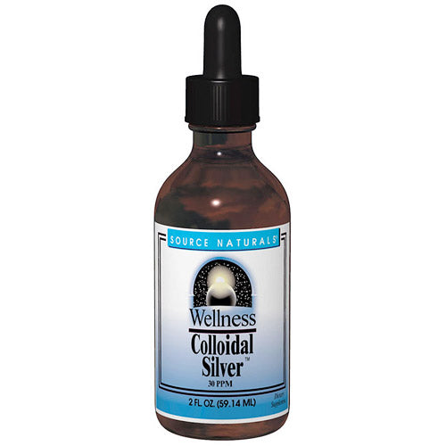 Wellness Colloidal Silver 30 ppm 8 fl oz from Source Naturals