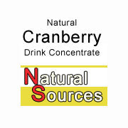 Cranberry Concentrate, 8 oz, Natural Sources