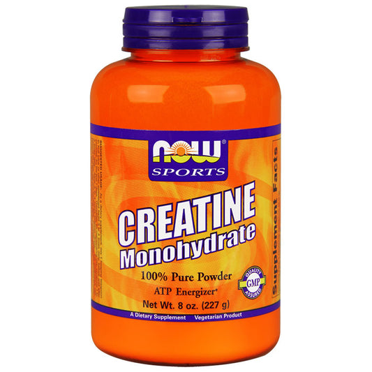 Creatine Monohydrate Powder Pure, 8 oz, NOW Foods