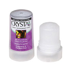 Mineral Deodorant Travel Stick, Unscented, 1.5 oz, Crystal Body Deodorant