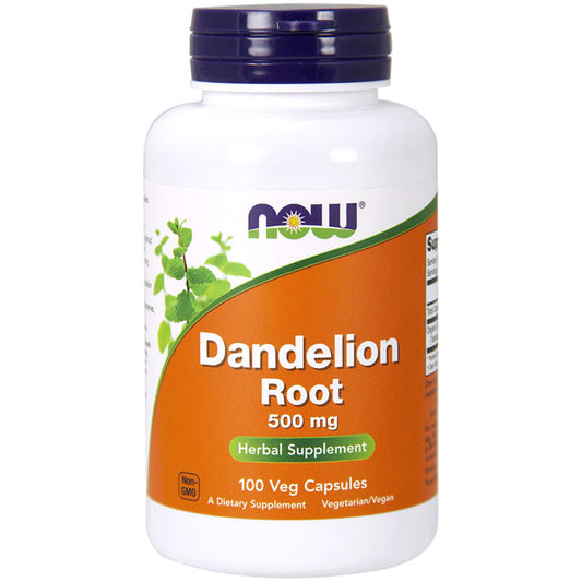 Dandelion Root 500 mg, 100 Vegetarian Capsules, NOW Foods