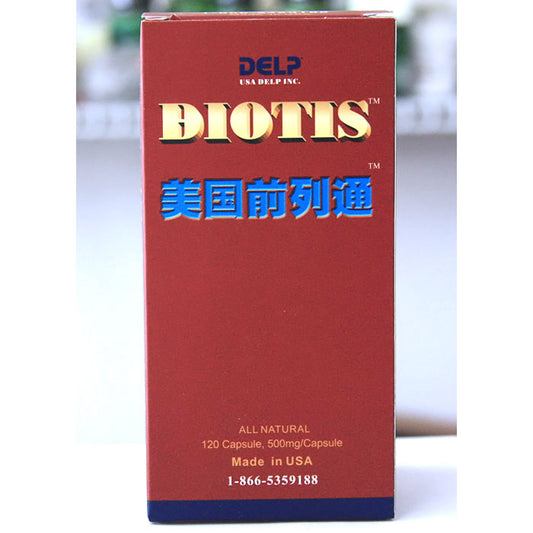 Delp Biotis, Prostate Support, 120 Capsules
