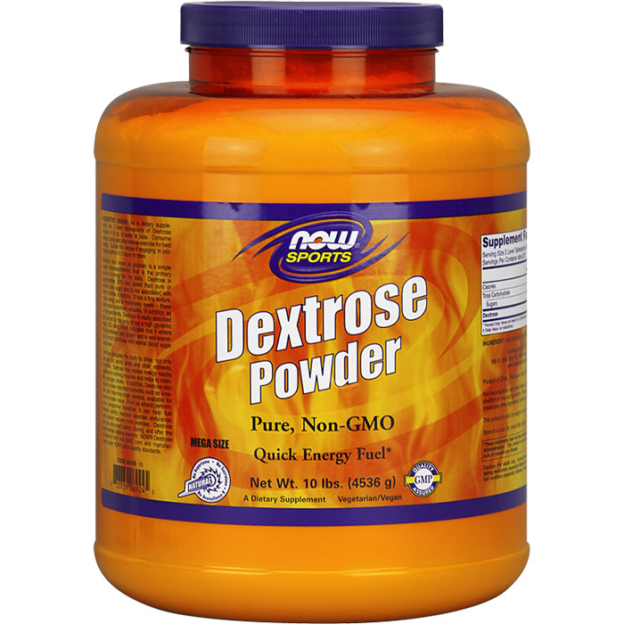 Dextrose Powder 100% Pure, 10 lb, NOW Foods | vitaspringsunday.com ...