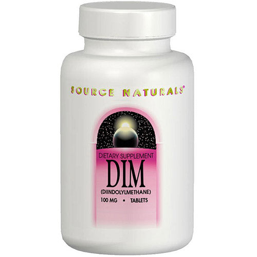 DIM (Diindolymethane) 100 mg, 180 Tablets, Source Naturals