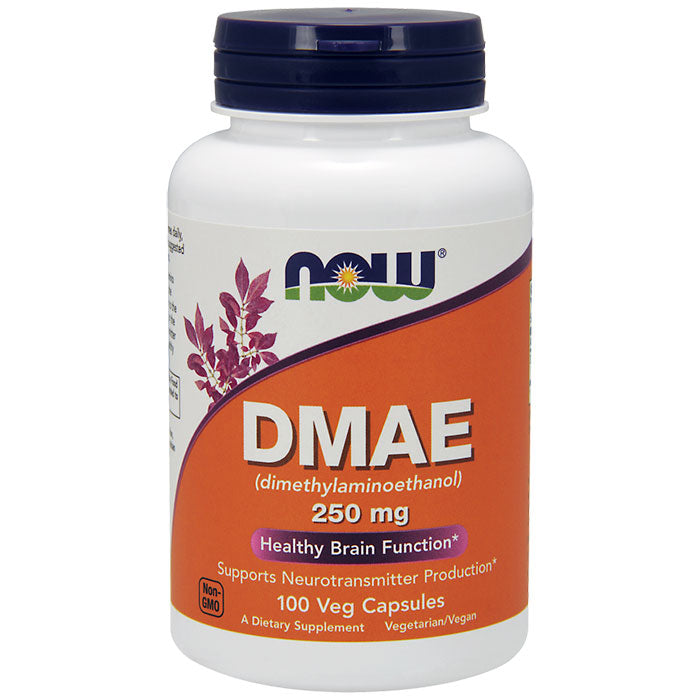 DMAE 250 mg, 100 Vegetarian Capsules, NOW Foods