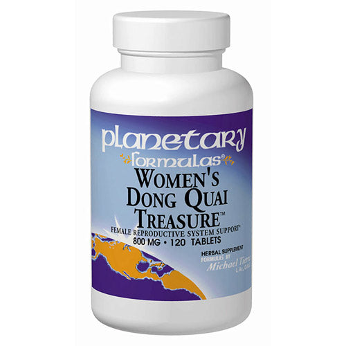 Women's Dong Quai Treasure, Value Size, 120 Tablets, Planetary Herbals