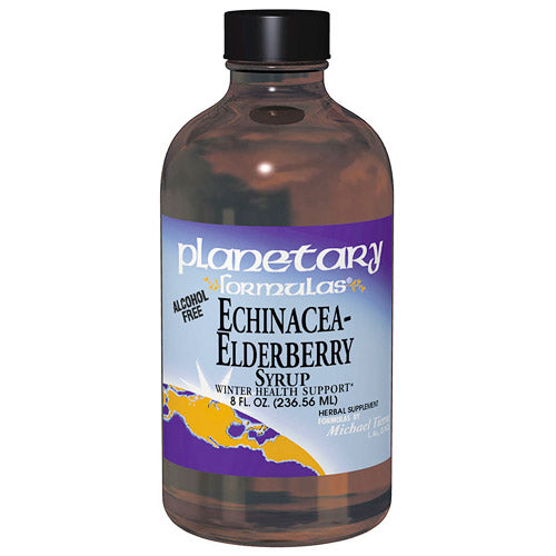 Echinacea-Elderberry Syrup 8 fl oz, Planetary Herbals