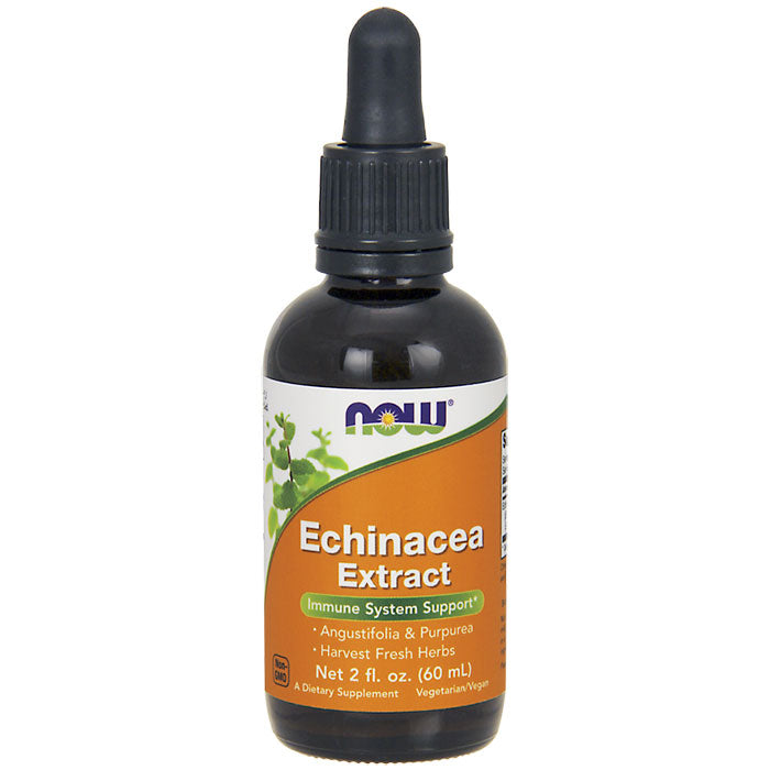 Echinacea Extract Liquid, 2 oz, NOW Foods