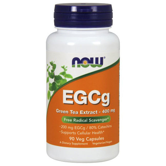 EGCg Green Tea Extract 400 mg, 90 Vegetarian Capsules, NOW Foods