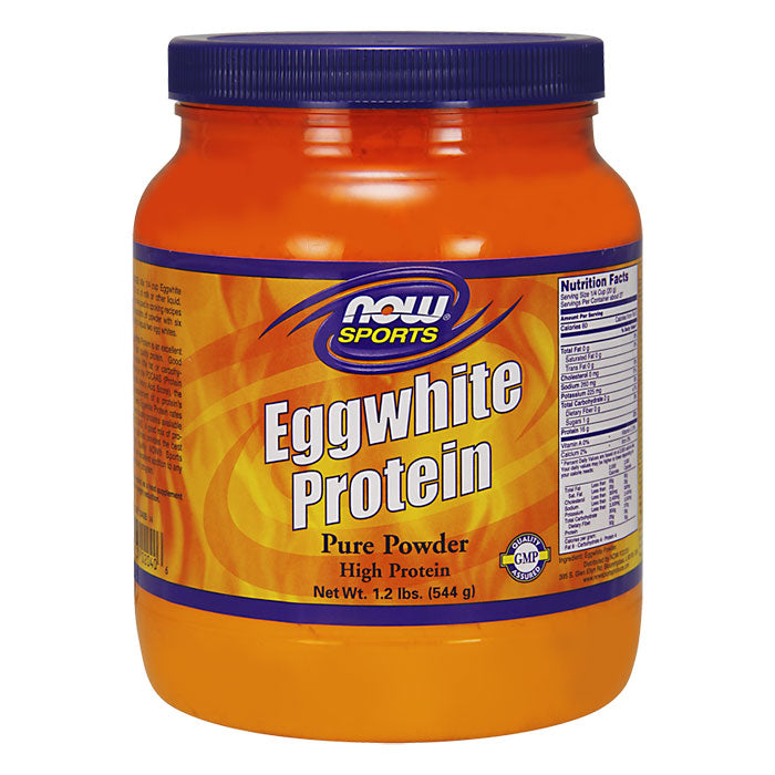 EggWhite Protein Powder, 1.2 lb, NOW Foods