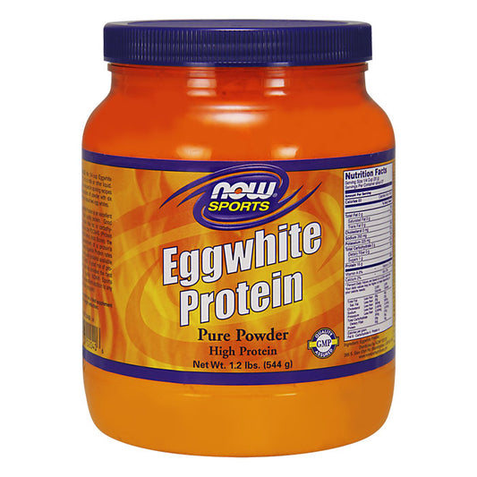 EggWhite Protein Powder, 1.2 lb, NOW Foods