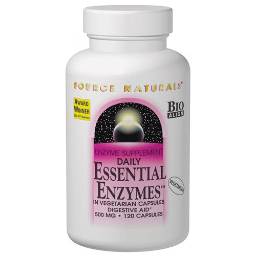 Essential Enzymes Vegetarian Capsules 60 caps from Source Naturals