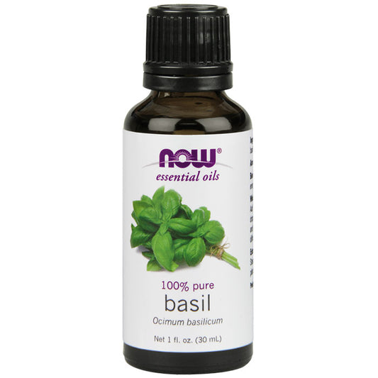 Basil Oil, Essential Oil 1 oz. from NOW Foods