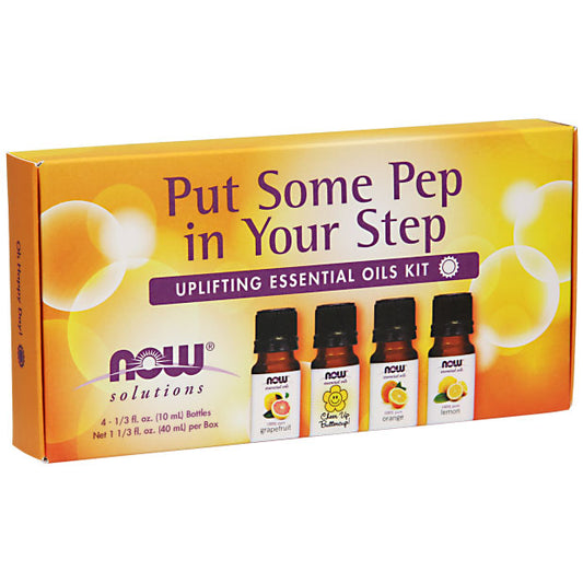 Essential Oil Kit - Put Some Pep in Your Step, NOW Foods