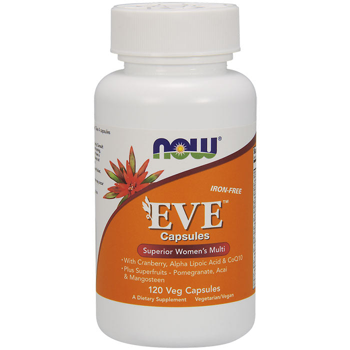 Eve Women's Multiple Vitamins, 120 Vegetarian Capsules, NOW Foods