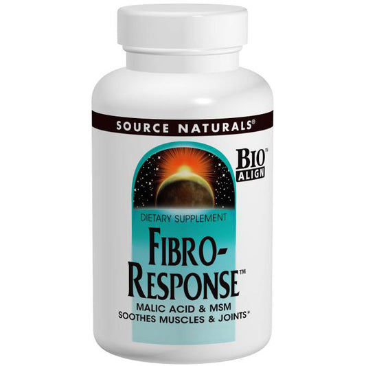 Fibro-Response (Malic Acid & MSM), 90 Tablets, Source Naturals