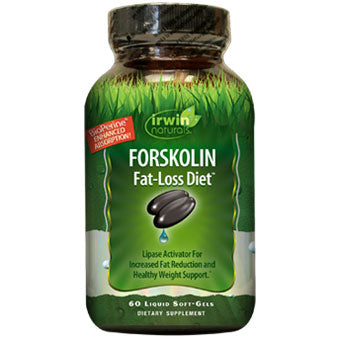 Forskolin Fat-Loss Diet, 60 Liquid Softgels, Irwin Naturals