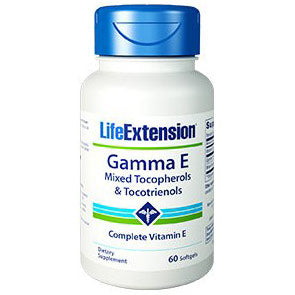 Gamma E Mixed Tocopherols & Tocotrienols, 60 Softgels, Life Extension