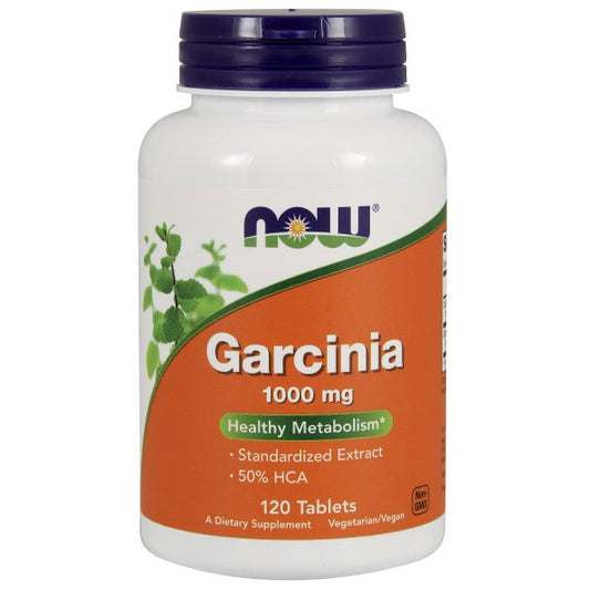 Garcinia 1000 mg, 50% Hydroxycitric Acid, 120 Tablets, NOW Foods