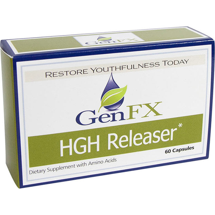 GenFX, HGH Releaser, 60 Capsules, Leading Edge Health ...