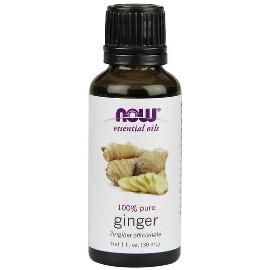 Ginger Oil, Pure Essential Oil 1 oz, NOW Foods