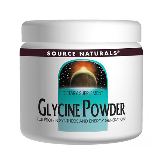 Glycine Powder, 16 oz, Source Naturals
