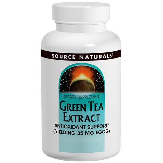 Green Tea Extract 100 mg, 120 Tablets, Source Naturals