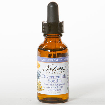 Herbal Tincture, Diverticulitis Soothe, 1 oz, Nature's Inventory