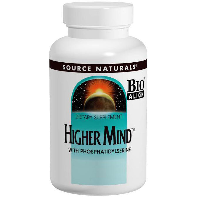 Higher Mind with Phosphatidyl Serine, 30 Tablets, Source Naturals