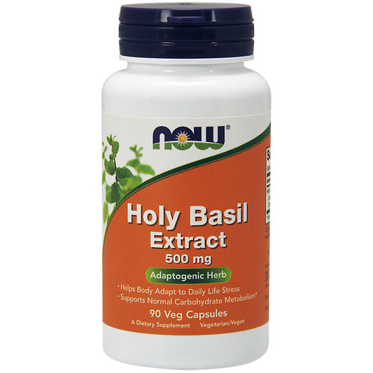 Holy Basil Extract, 90 Vcaps, NOW Foods