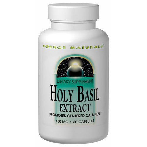 Holy Basil Extract 450mg 60 caps from Source Naturals