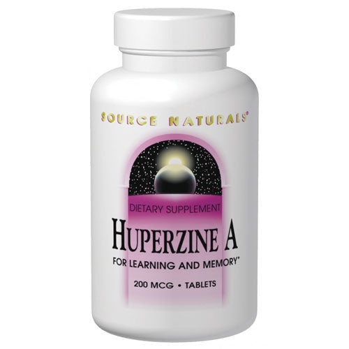 Huperzine A 100 mcg, 120 Tablets, Source Naturals