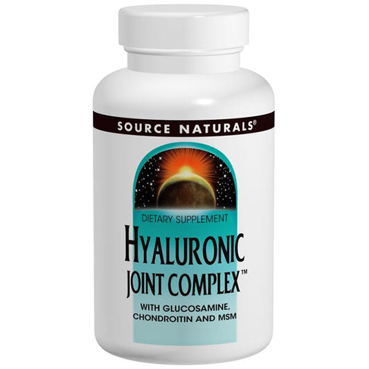 Hyaluronic Joint Complex, Value Size, 120 Tablets, Source Naturals