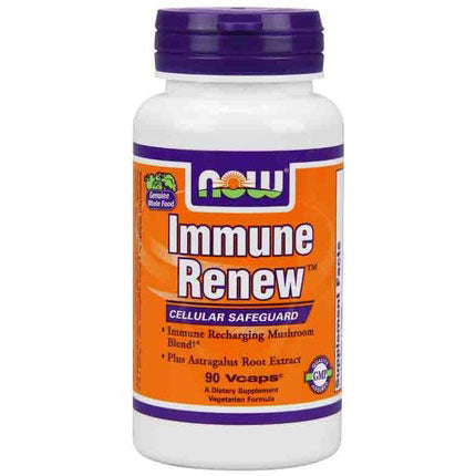 Immune Renew (Mushroom Blend Plus Astragalus) 90 Vcaps, NOW Foods