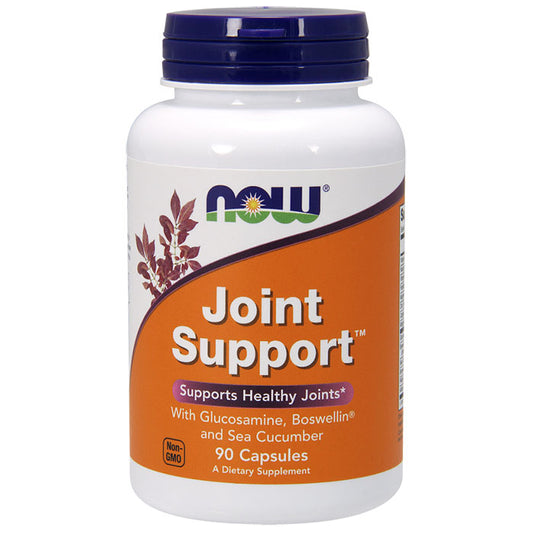 Joint Support, With Glucosamine, Boswellin and Sea Cucumber, 90 Capsules, NOW Foods