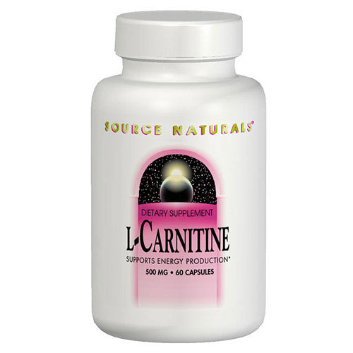 L-Carnitine 500mg 30 caps from Source Naturals
