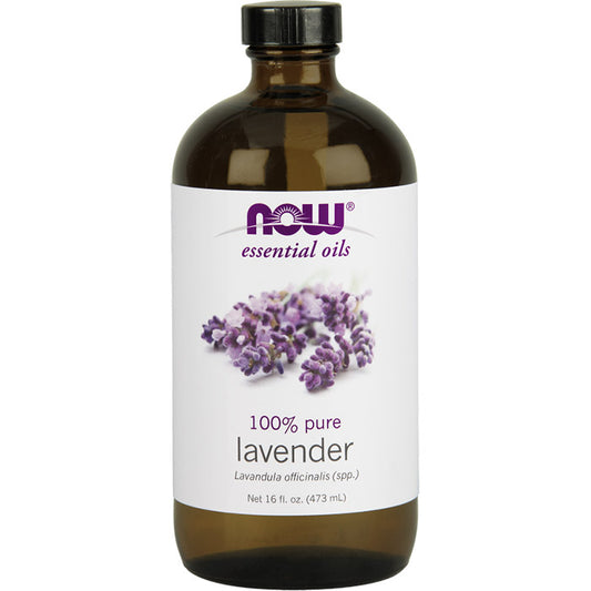 Lavender Oil, 16 oz, NOW Foods