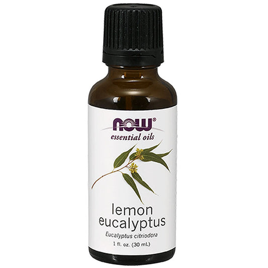 Lemon Eucalyptus Oil, 1 oz, NOW Foods