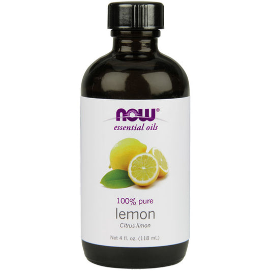 Lemon Oil, 4 oz, NOW Foods