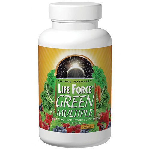 Life Force Greens Tabs, 45 Tablets, Source Naturals
