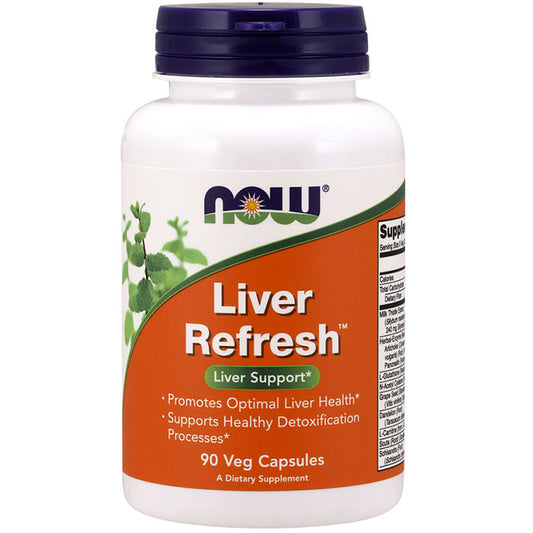 Liver Refresh (formerly Liver Detoxifier & Regenerator), 90 Veg Capsules, NOW Foods