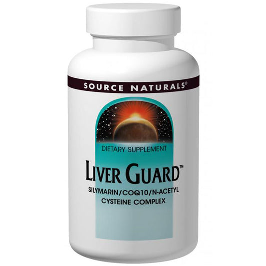 Liver Guard, Silymarin / CoQ10 / NAC Complex, 30 Tablets, Source Naturals