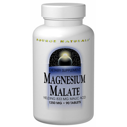 Magnesium Malate 625mg 200 caps from Source Naturals