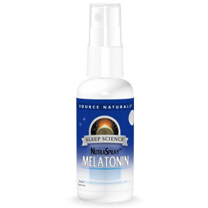 Sleep Science Melatonin NutraSpray Liquid, 1.5 mg, Orange, 2 oz, Source Naturals