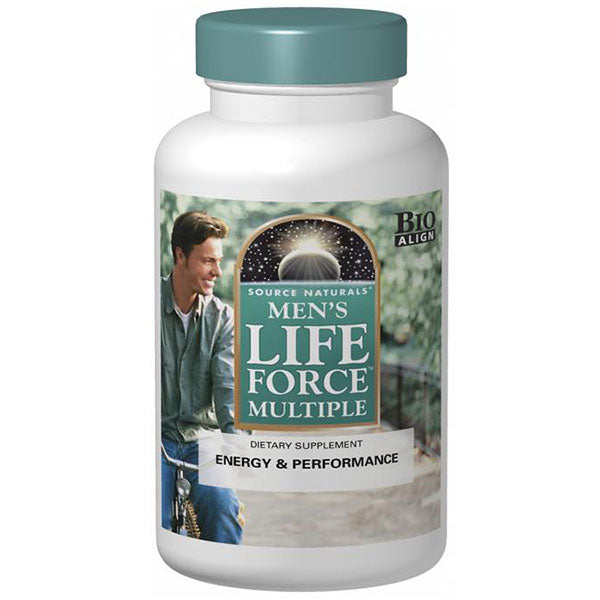 Men's Life Force Multiple, Value Size, 180 Tablets, Source Naturals