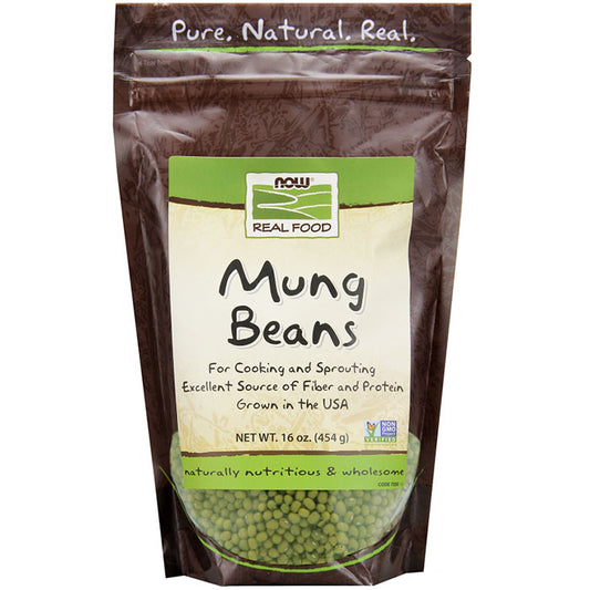 Mung Beans, For Cooking or Sprouting, 1 lb, NOW Foods
