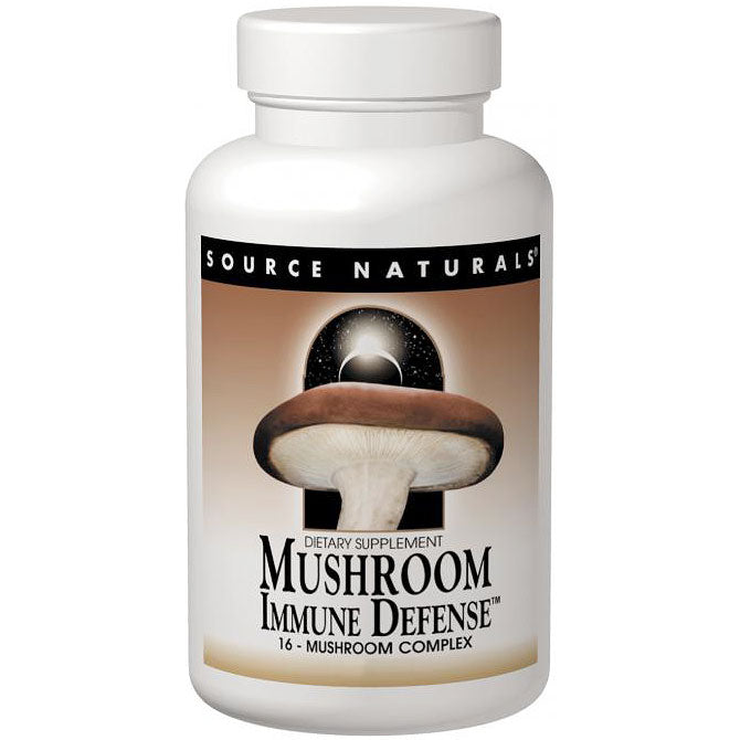 Mushroom Immune Defense 16-Mushroom Complex 30 tabs from Source Naturals